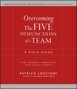 11 Books On Collaboration Teamwork And Management Overcoming The 5 Dysfunctions Of A Team