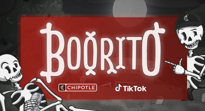 Chipotle's branded hashtag challenge called Boorito raised awareness for their Halloween promotion.