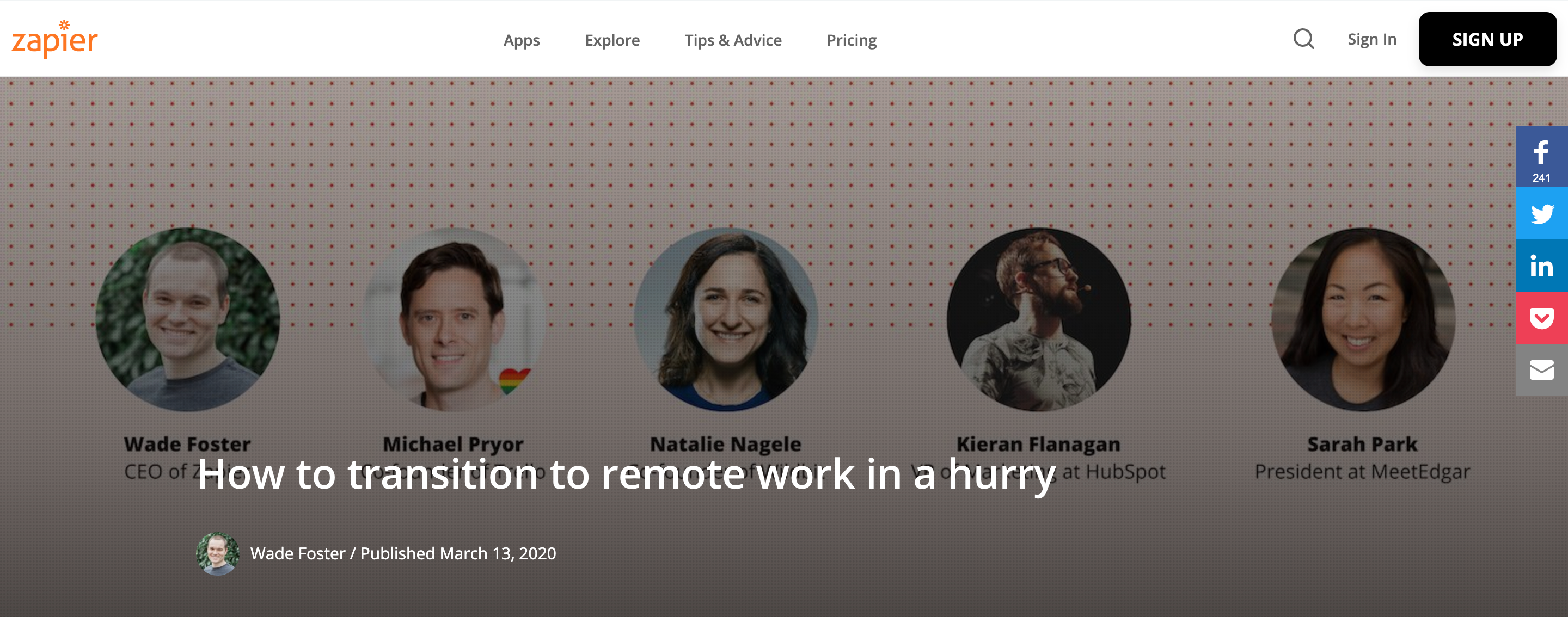 Coronavirus Lockdown Guide Online Conferences And Webinars How to transition to remote work in a hurry