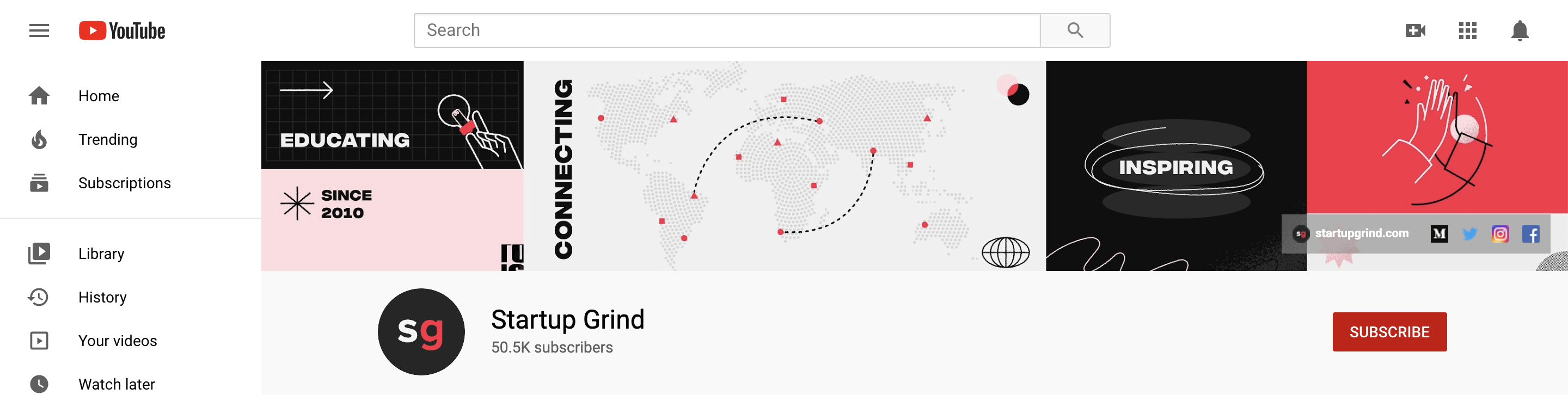 Coronavirus Lockdown Guide YouTube Channels Startup Grind