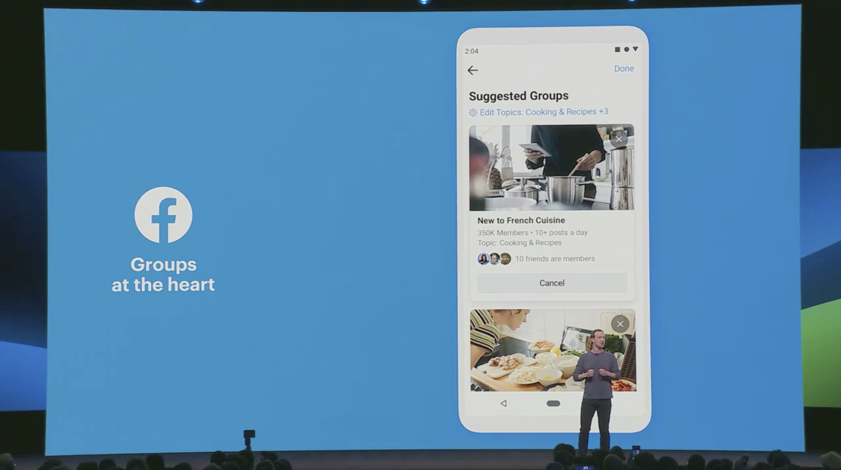 F8 2019 Facebook Groups at the heart of the experience