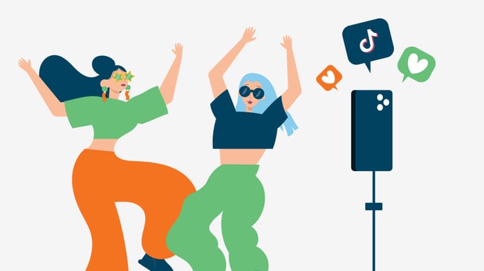 TikTok rewards users that use trends