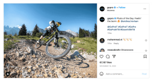 GoPro instagram user generated content
