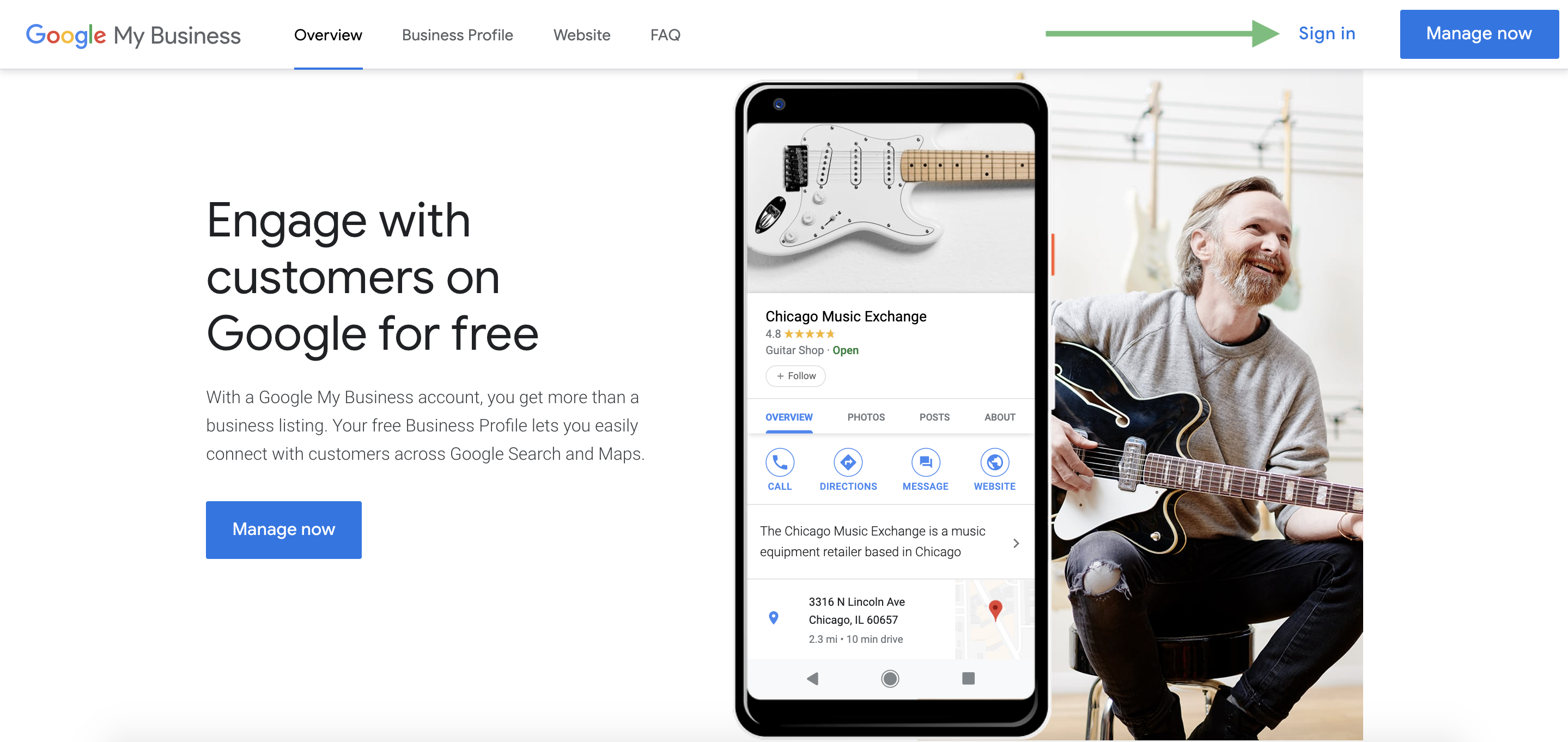 Google My Business Guide Signin To Google Account