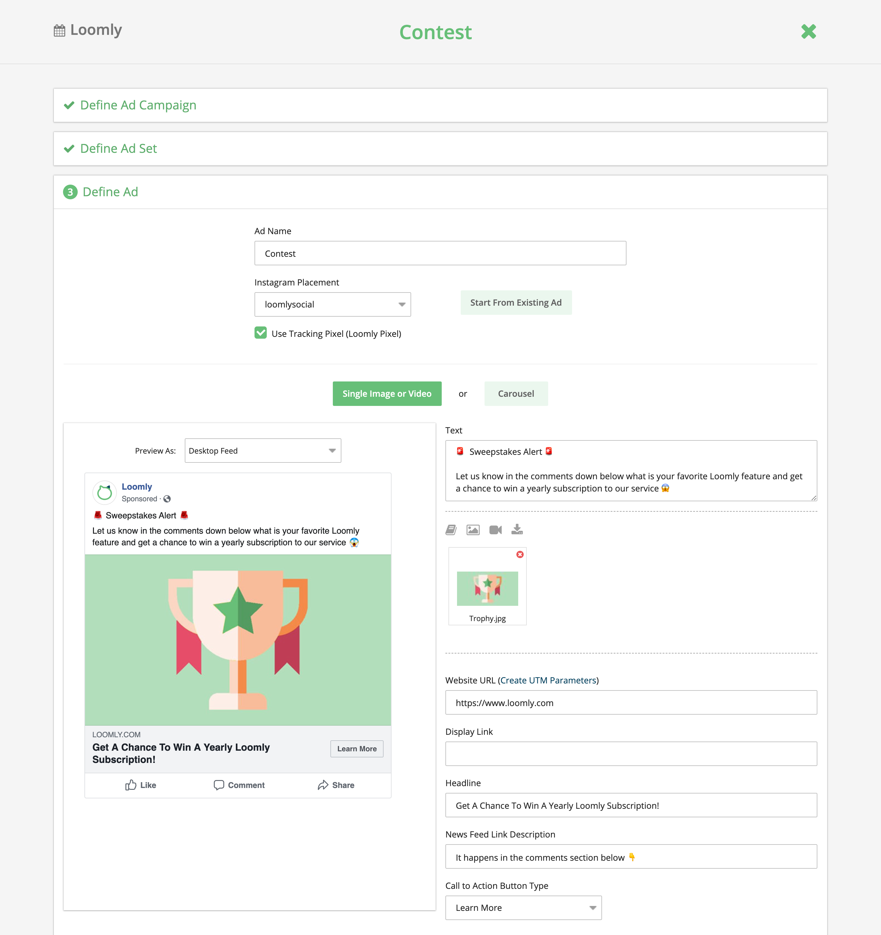 Growth Hacking Create Trickle Down Ads With Loomly Ad Manager