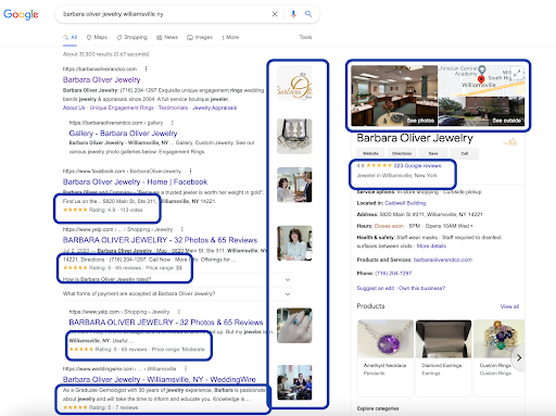 Jewelry google search