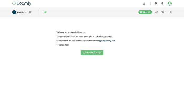Loomly Ads Manager