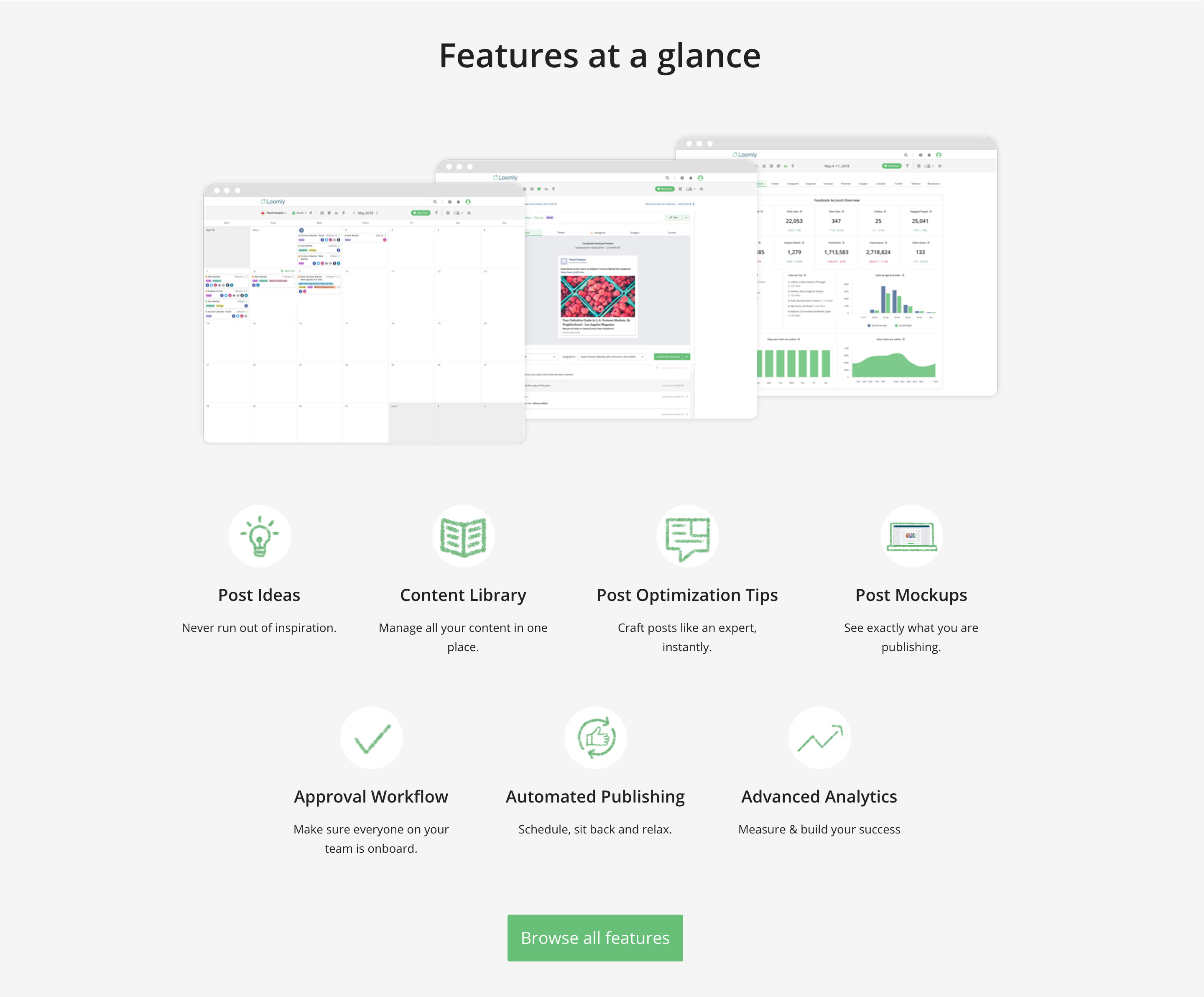 Loomly Brand Success Platform Features
