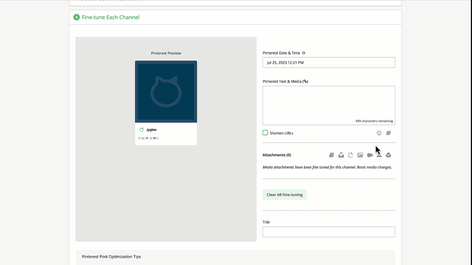 Pinterest Video Publishing with Loomly