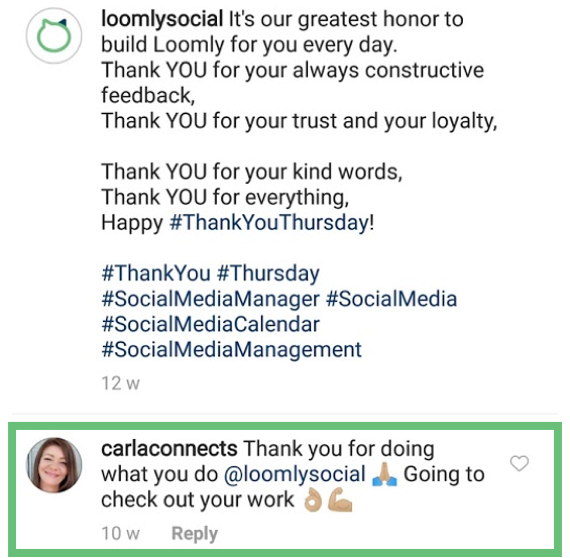 Social Media Analytics Instagram Replies