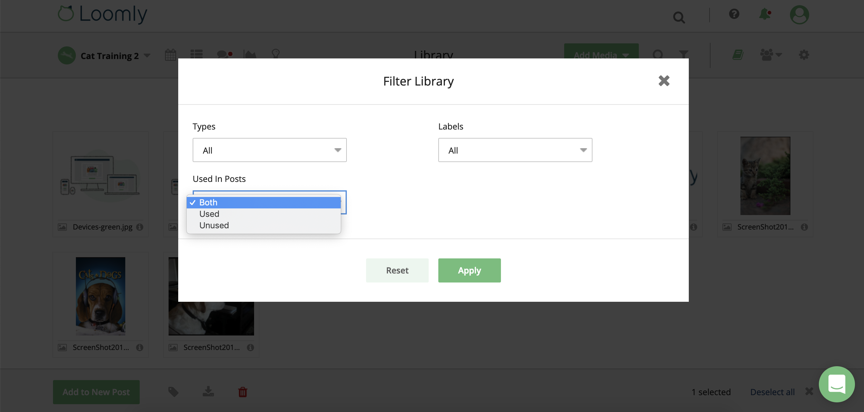 Take Content Management To New Heights With Your New Library Advanced Features Filters