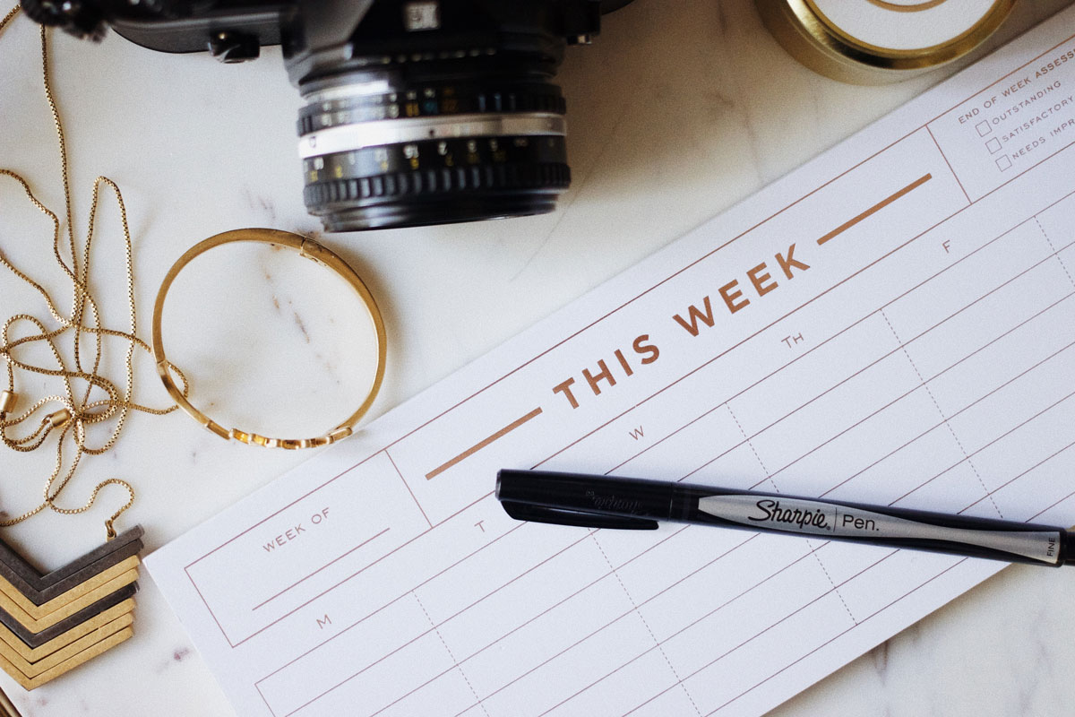Work from home proven strategies plan the week