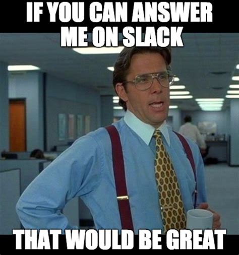 b2b brand slack meme