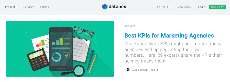 blog post ideas create round of experts databox