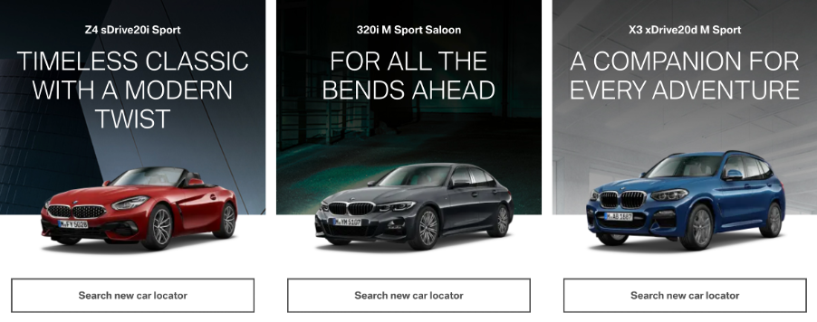 brand messaging bmw copy