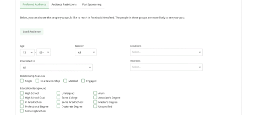 brand success Loomly audience targeting features