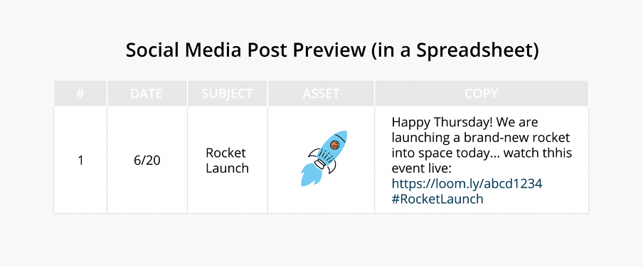 enterprise social media management post preview small snapshot