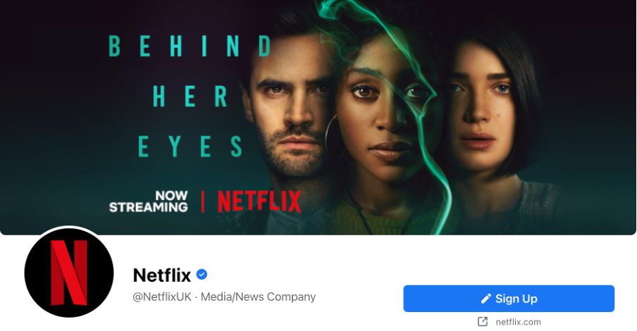 facebook marketing most successful brands netflix