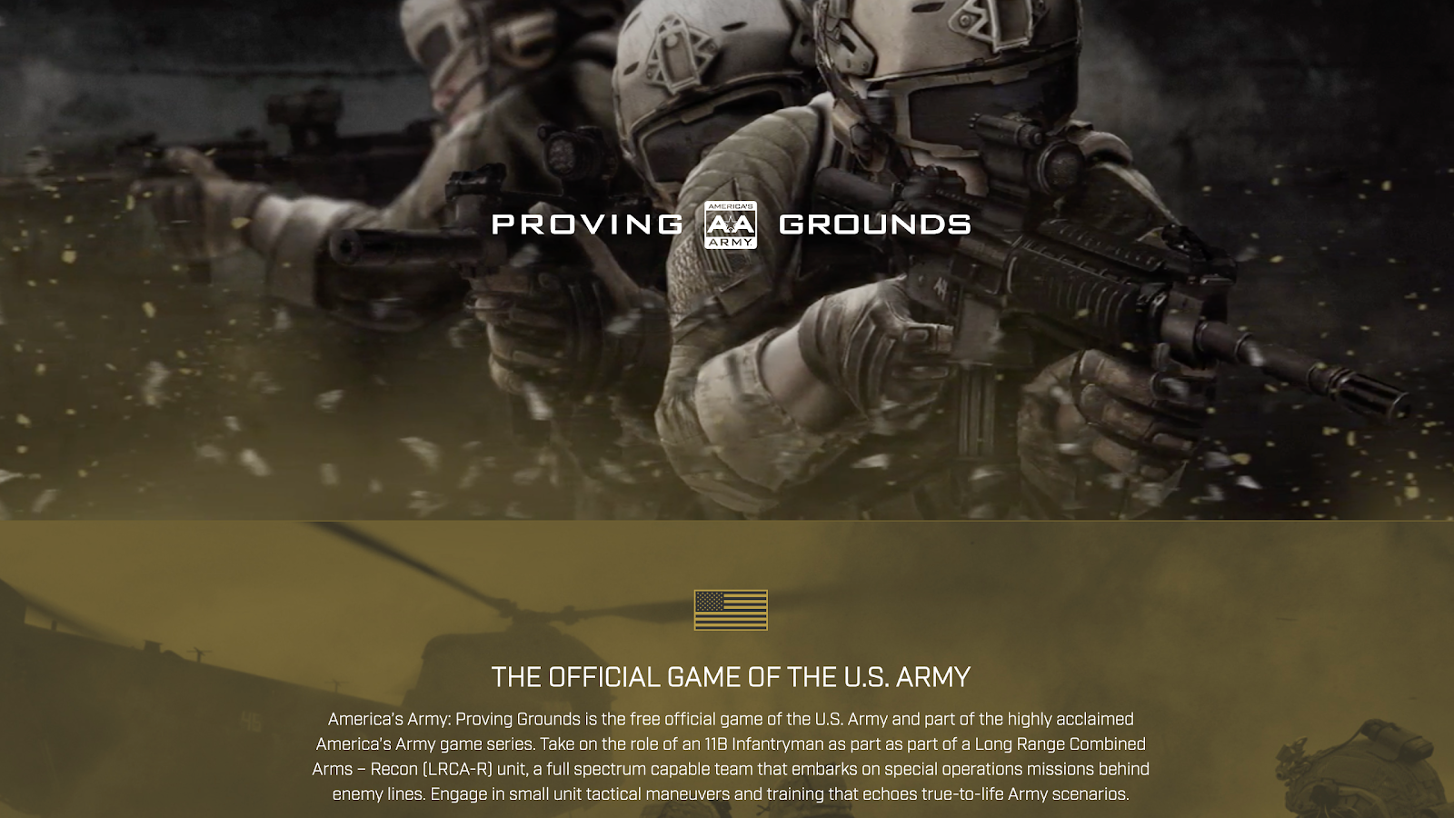 gamification success stories us army proving grounds
