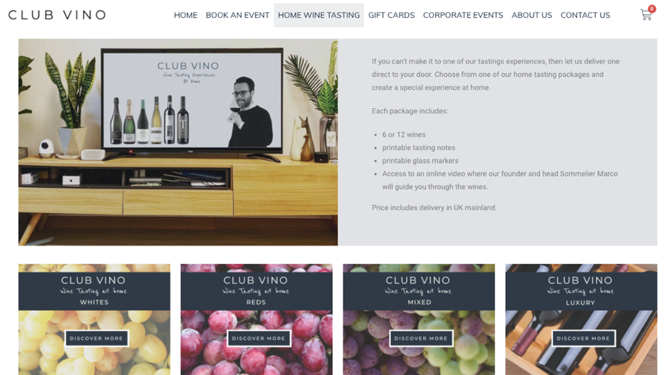 pivot during covid-19 events switch to online tasting