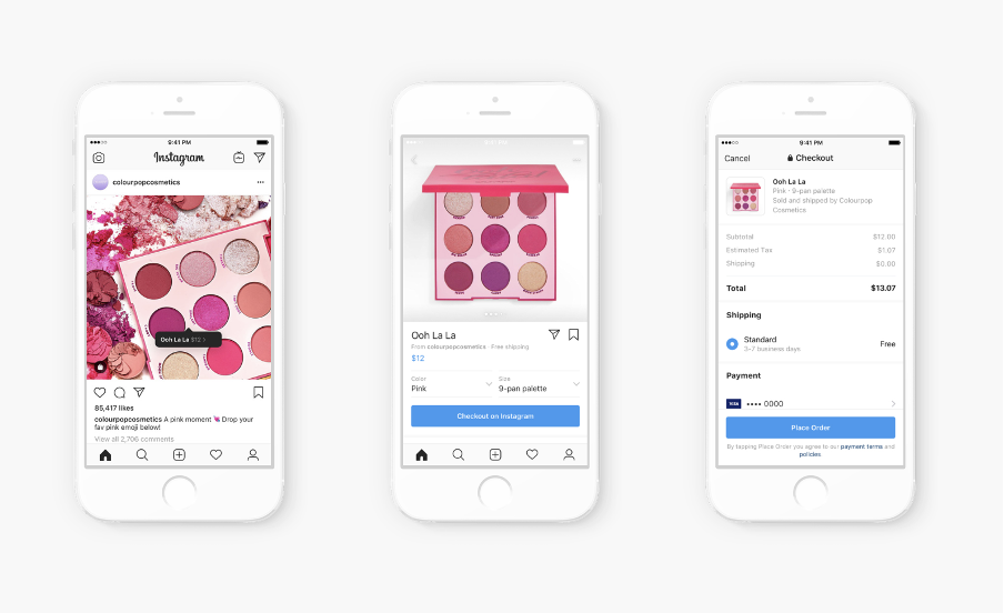 selling online social commerce instagram