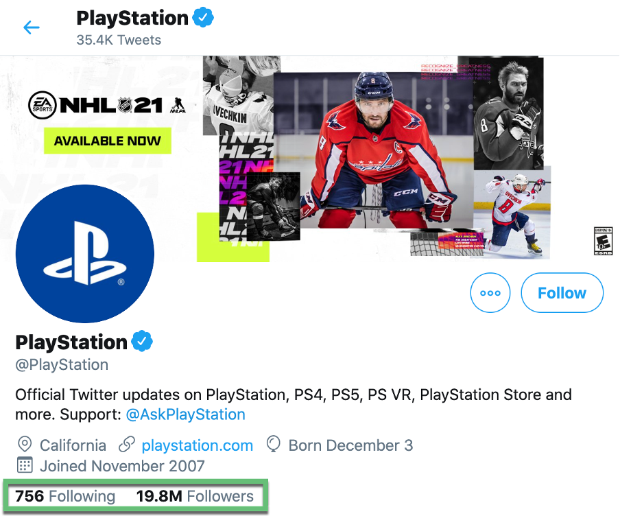 social media management successful brands examples playstation
