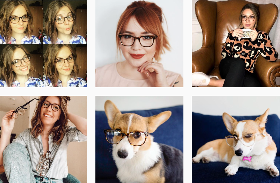 user-generated content warby parker