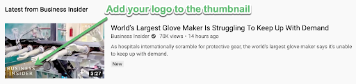youtube marketing channel thumbnail logo