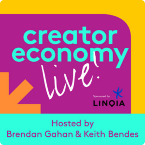 creator economy live podcast cover 