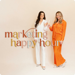 marketing happy hour podcast cover